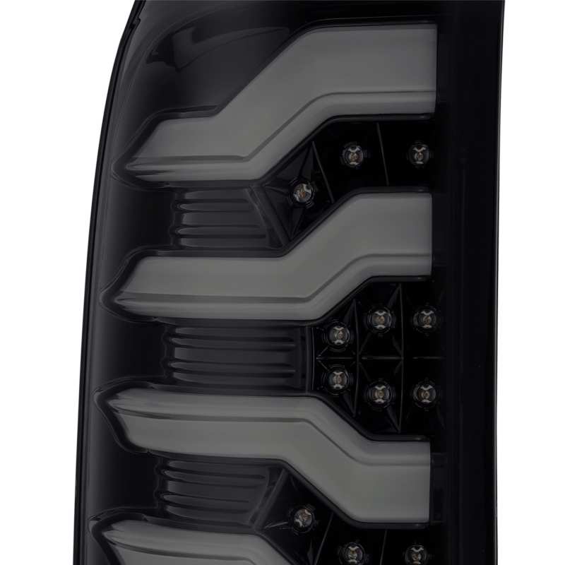 AlphaRex 14-18 GMC Sierra 1500 PRO-Series LED Tail Lights Jet Black AlphaRex 14-18 GMC Sierra 1500 PRO-Series LED Tail Lights Jet Black