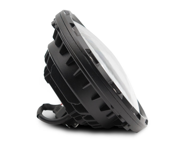 Raxiom 97-18 Jeep Wrangler TJ/JK Axial Spider LED Headlight w/ Amber DRL- Chrome Hsng (Clear Lens) Raxiom 97-18 Jeep Wrangler TJ/JK Axial Spider LED Headlight w/ Amber DRL- Chrome Hsng (Clear Lens)