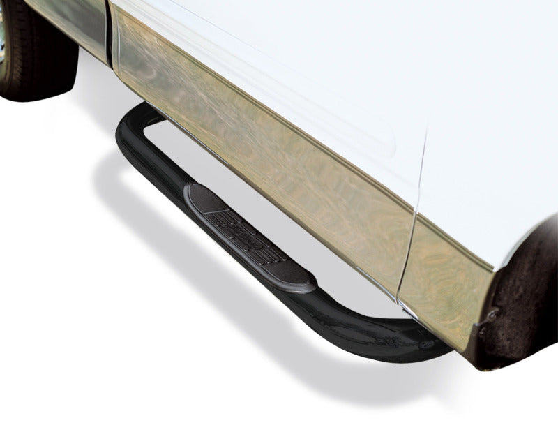 Go Rhino 02-04 Nissan Frontier 4000 Series SideSteps - Cab Length - Black Go Rhino 02-04 Nissan Frontier 4000 Series SideSteps - Cab Length - Black