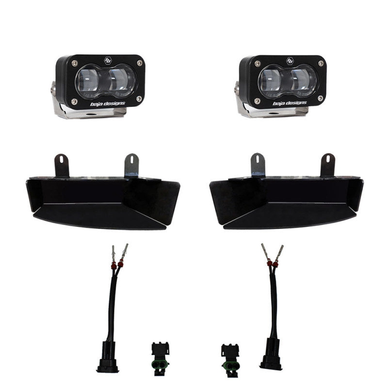 Baja Designs 19-22 Dodge RAM 2500/3500 S2 SAE Fog Pocket Light Kit - Clear Baja Designs 19-22 Dodge RAM 2500/3500 S2 SAE Fog Pocket Light Kit - Clear