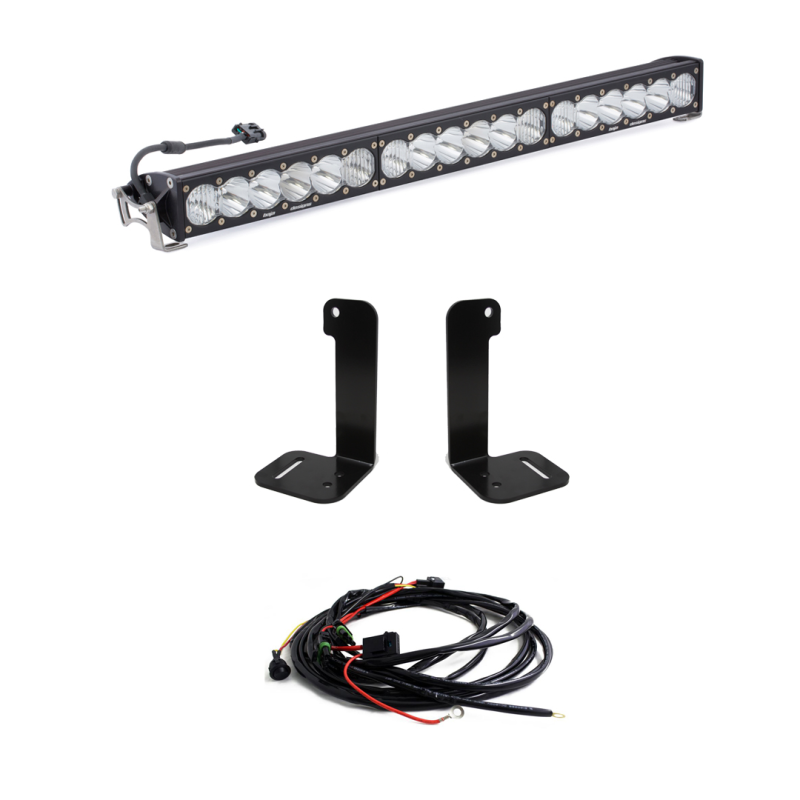 Baja Designs 2018+ Jeep Wrangler JL/JT OnX6+ 30in Bumper LED Light Bar Kit Baja Designs 2018+ Jeep Wrangler JL/JT OnX6+ 30in Bumper LED Light Bar Kit