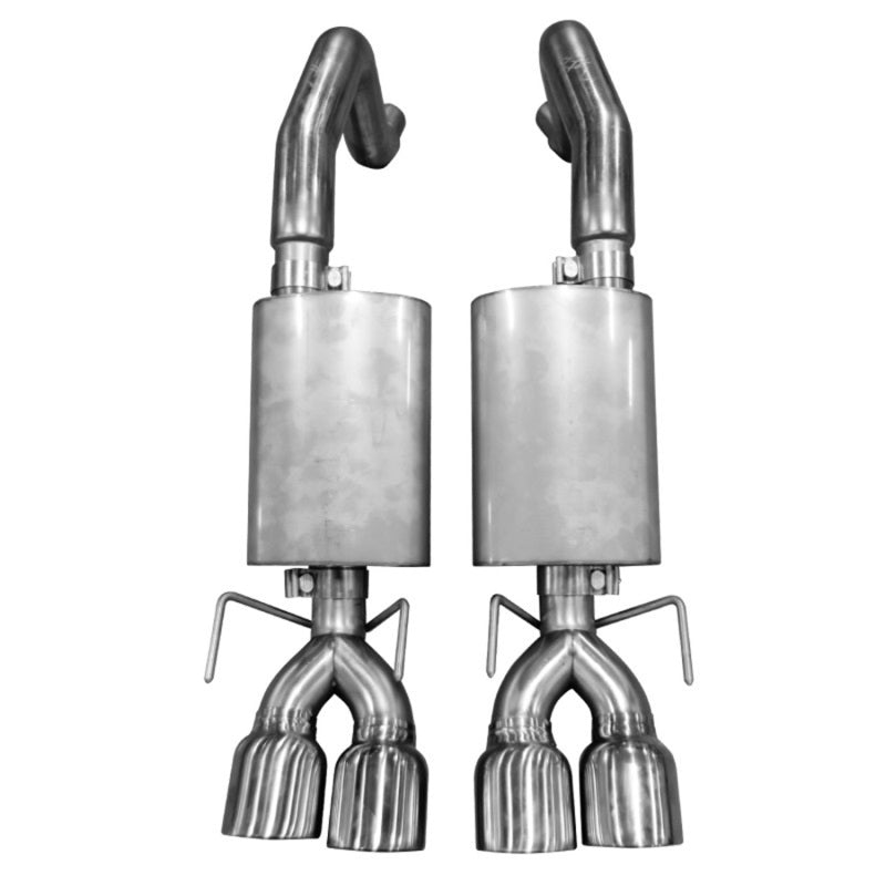 Kooks 05-08 Chevy Corvette C6 LS2/LS3 6.0L/6.2L OEM x 2 1/2in Axleback w/Pol tips Kooks 05-08 Chevy Corvette C6 LS2/LS3 6.0L/6.2L OEM x 2 1/2in Axleback w/Pol tips