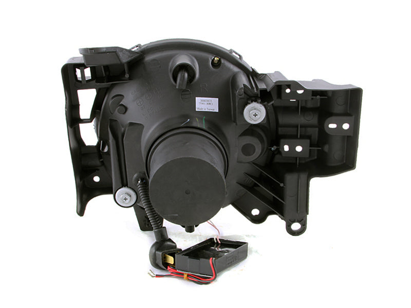 ANZO 2007-2013 Toyota Fj Cruiser Projector Headlights w/ Halo Chrome ANZO 2007-2013 Toyota Fj Cruiser Projector Headlights w/ Halo Chrome