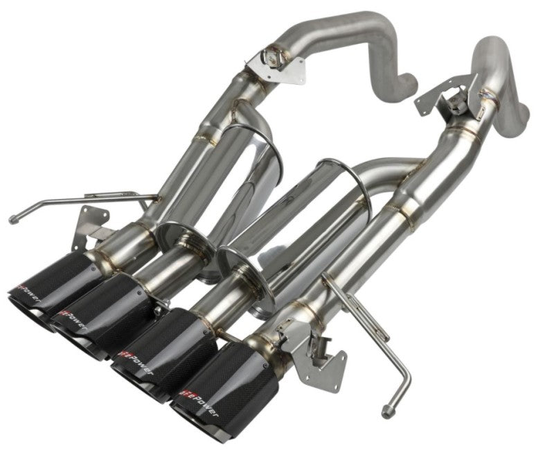 aFe MACH Force-Xp Axle-Back Exhaust System w/ Carbon Fiber Tips Chevrolet Corvette (C7) 14-19 6.2L aFe MACH Force-Xp Axle-Back Exhaust System w/ Carbon Fiber Tips Chevrolet Corvette (C7) 14-19 6.2L