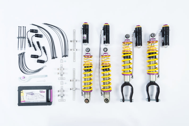 KW Coilover Kit V4 Bundle Audi R8 (4S) Coupe/Spyder w/ Magnetic Ride KW Coilover Kit V4 Bundle Audi R8 (4S) Coupe/Spyder w/ Magnetic Ride