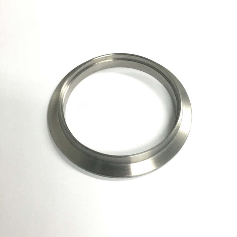 Ticon Industries PTE T4 Pro Mod/Garrett G42 Titanium V-Band Inlet 108mm Turbine Outlet Flange Ticon Industries PTE T4 Pro Mod/Garrett G42 Titanium V-Band Inlet 108mm Turbine Outlet Flange