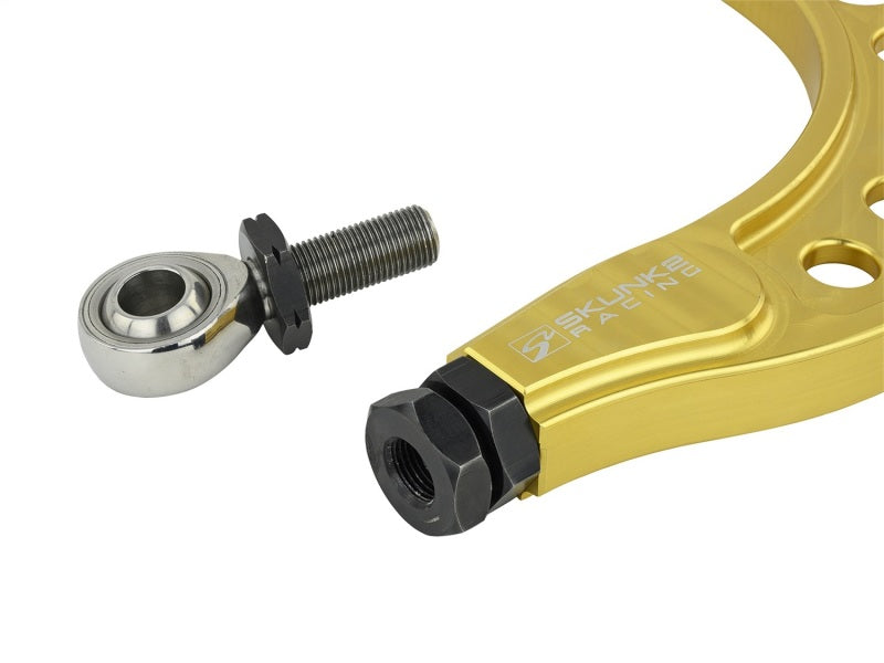Skunk2 Pro Series 16-20 Honda Civic Gold Anodized Rear Camber Kit Skunk2 Pro Series 16-20 Honda Civic Gold Anodized Rear Camber Kit
