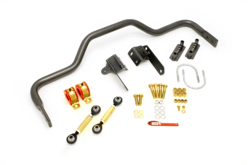 BMR 82-02 3rd Gen F-Body w/ 2.75in Axles Rear Hollow 1.375in Xtreme Anti-Roll Kit - Black Hammertone BMR 82-02 3rd Gen F-Body w/ 2.75in Axles Rear Hollow 1.375in Xtreme Anti-Roll Kit - Black Hammertone