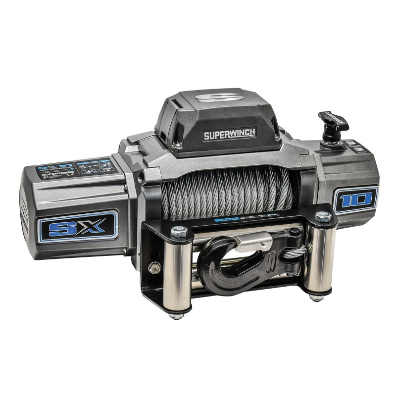Superwinch 10000 LBS 12V DC 3/8in x 85ft Wire Rope SX 10000 Winch Superwinch 10000 LBS 12V DC 3/8in x 85ft Wire Rope SX 10000 Winch