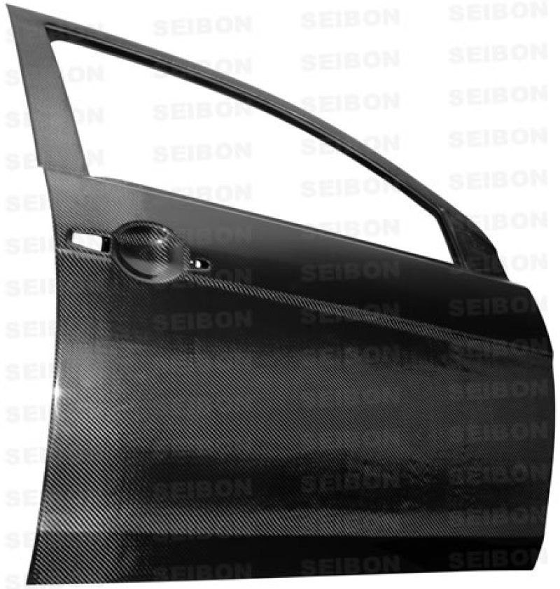 Seibon 08-09 Mitsubishi Evo X Carbon Fiber Front Doors Seibon 08-09 Mitsubishi Evo X Carbon Fiber Front Doors
