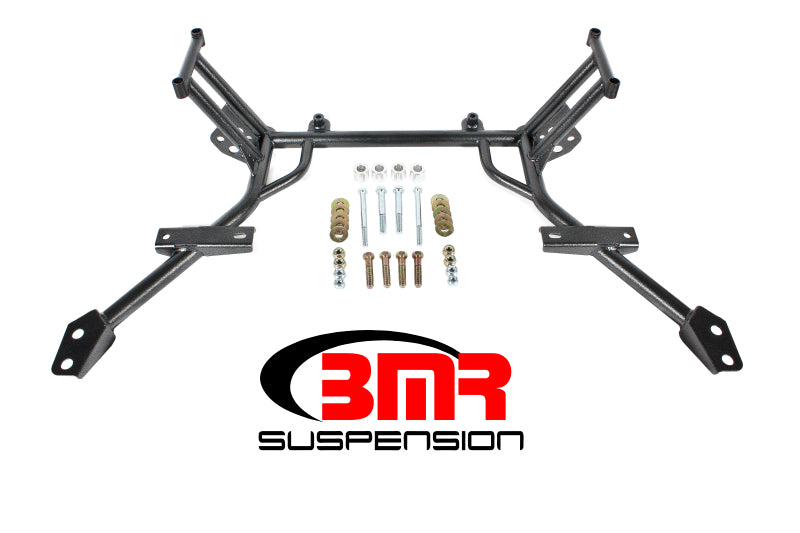 BMR 05-10 S197 Mustang K-Member w/ No Motor Mounts and STD. Rack Mounts - Black Hammertone BMR 05-10 S197 Mustang K-Member w/ No Motor Mounts and STD. Rack Mounts - Black Hammertone