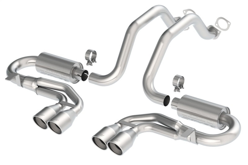 Borla Corvette Z06 Aggressive Catback Exhaust Borla Corvette Z06 Aggressive Catback Exhaust