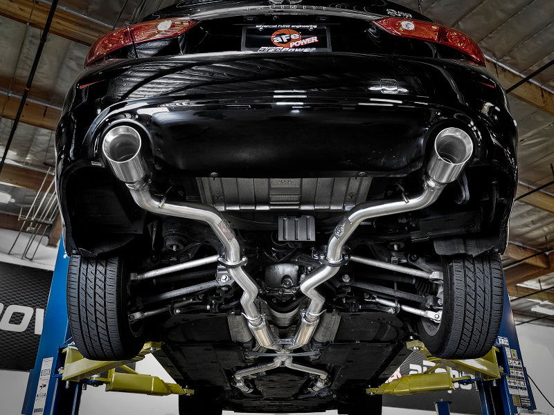 aFe Takeda 2.5in 304 SS Cat-Back Exhaust System w/ Polished Tips 16-18 Infiniti Q50 V6-3.0L (tt) aFe Takeda 2.5in 304 SS Cat-Back Exhaust System w/ Polished Tips 16-18 Infiniti Q50 V6-3.0L (tt)