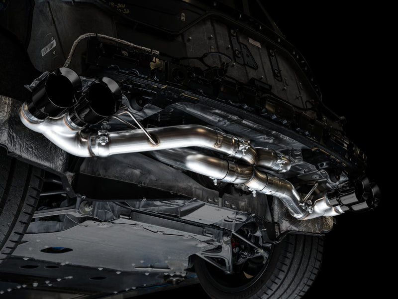 AWE Tuning 2020 Chevrolet Corvette (C8) Track Edition Exhaust - Quad Diamond Black Tips AWE Tuning 2020 Chevrolet Corvette (C8) Track Edition Exhaust - Quad Diamond Black Tips