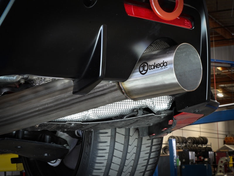 aFe POWER Takeda 2020 Toyota Supra L6-3.0L (t) 3.5in 304 SS CB Exhaust 4in Brushed Finish Tip aFe POWER Takeda 2020 Toyota Supra L6-3.0L (t) 3.5in 304 SS CB Exhaust 4in Brushed Finish Tip