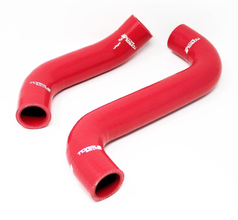 Torque Solution 02-07 Subaru WRX / 04-07 STI Silicone Radiator Hose Kit - Red Torque Solution 02-07 Subaru WRX / 04-07 STI Silicone Radiator Hose Kit - Red