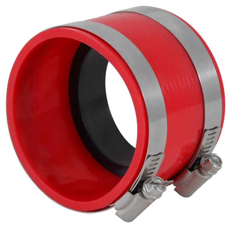 Spectre Coupler 3in. (PVC) w/Insert - Red Spectre Coupler 3in. (PVC) w/Insert - Red