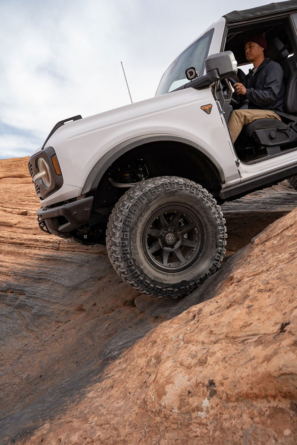 ICON Rebound Pro 17x8.5 6x5.5 0mm Offset 4.75in BS 106.1mm Bore Satin Black Wheel ICON Rebound Pro 17x8.5 6x5.5 0mm Offset 4.75in BS 106.1mm Bore Satin Black Wheel