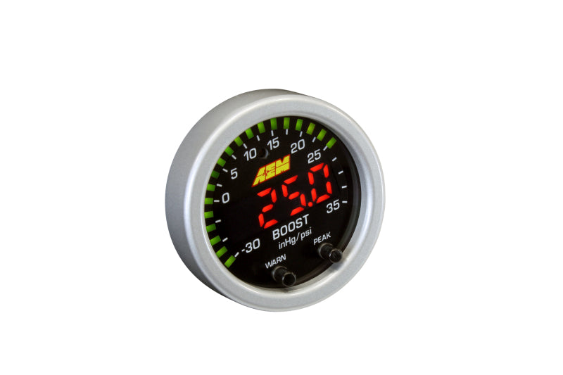 AEM X-Series Boost Pressure -30inHg 35psi Gauge AEM X-Series Boost Pressure -30inHg 35psi Gauge