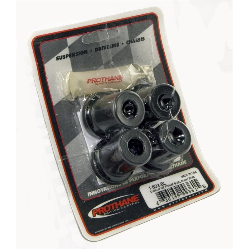 Rugged Ridge Bushing Set-4Shackle Rr Black. Rugged Ridge Bushing Set-4Shackle Rr Black.