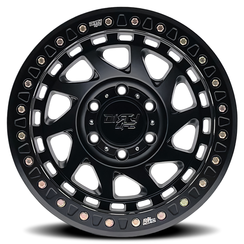 Dirty Life 9313 Enigma Race 17x9 / 5x127 BP / -12mm Offset / 78.1mm Hub Matte Black Wheel Dirty Life 9313 Enigma Race 17x9 / 5x127 BP / -12mm Offset / 78.1mm Hub Matte Black Wheel