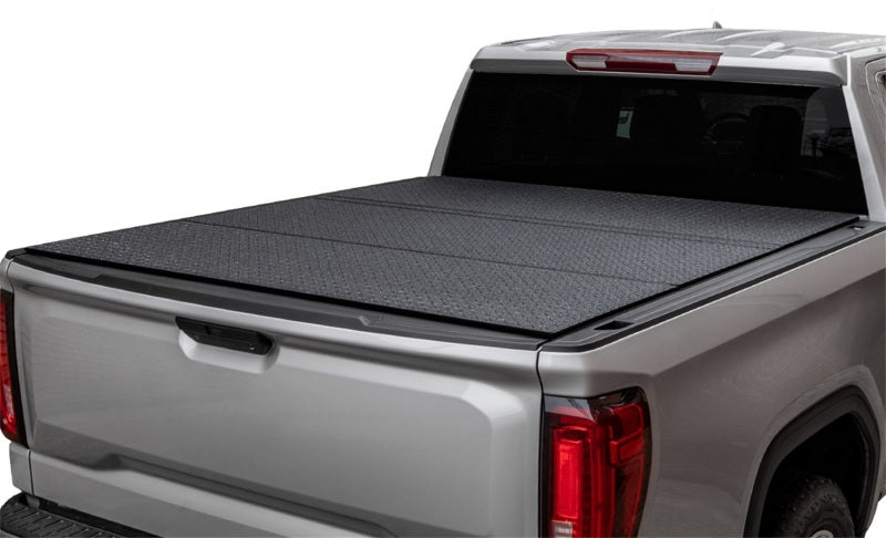 Access 16+ Toyota Tacoma 6ft Bed (w/o OEM Hard Cover) LOMAX Tri-Fold Cover - Black Diamond Access 16+ Toyota Tacoma 6ft Bed (w/o OEM Hard Cover) LOMAX Tri-Fold Cover - Black Diamond