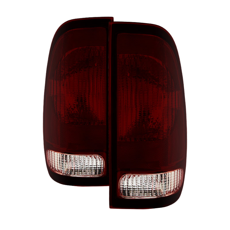 Xtune F150 Heritage Styleside 04 OEM Style Tail Lights Red Smoked ALT-JH-FF15097-OE-RSM Xtune F150 Heritage Styleside 04 OEM Style Tail Lights Red Smoked ALT-JH-FF15097-OE-RSM