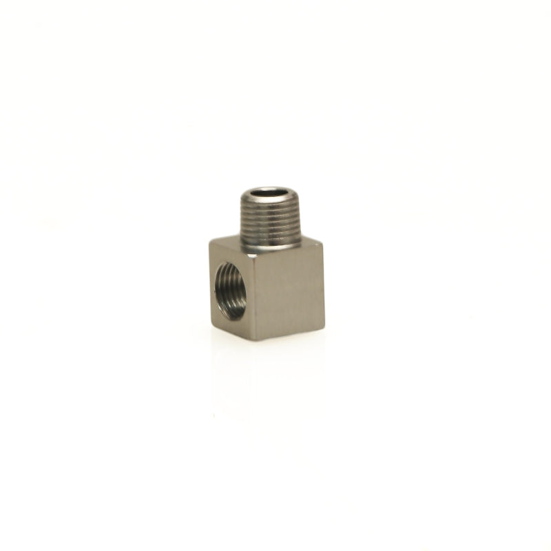 Turbosmart 1/8in NPT Male - 1/8in NPT Female 90 Degree Fitting Turbosmart 1/8in NPT Male - 1/8in NPT Female 90 Degree Fitting