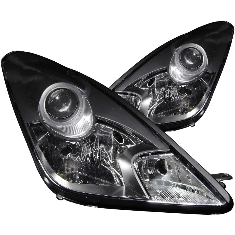 ANZO 2000-2005 Toyota Celica Crystal Headlights Black ANZO 2000-2005 Toyota Celica Crystal Headlights Black