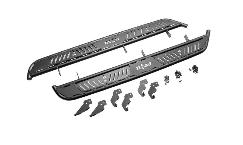 N-FAB 2021 Ford Bronco 4 Door Roan Running Boards - Textured Black N-FAB 2021 Ford Bronco 4 Door Roan Running Boards - Textured Black