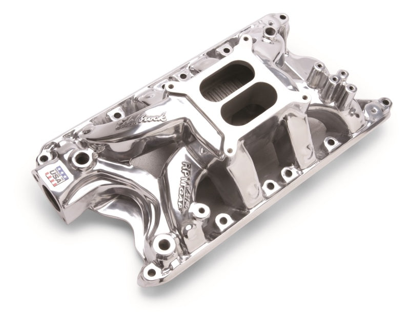 Edelbrock Polished Ford 351 RPM Air Gap Manifold Edelbrock Polished Ford 351 RPM Air Gap Manifold