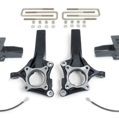 MaxTrac 09-14 Ford F-150 2WD 4in/2in MaxPro Elite Spindle Lift Kit w/FOX Shocks