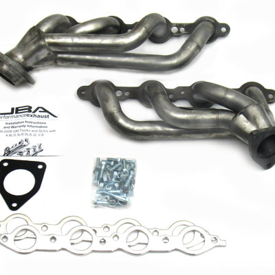JBA 02-13 GM Truck 4.8L/5.3L LS Raw 409 Cat4Ward Header