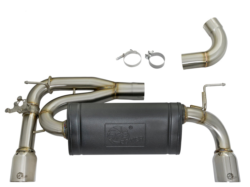 aFe MACHForce XP 16-17 BMW 340i/iX 440i/iX L6-3.0L (t) SS Axle-Back Exhaust w/Polished Tips aFe MACHForce XP 16-17 BMW 340i/iX 440i/iX L6-3.0L (t) SS Axle-Back Exhaust w/Polished Tips