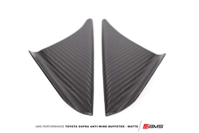 AMS Performance 2020+ Toyota GR Supra Anti-Wind Buffeting Kit - Matte Carbon AMS Performance 2020+ Toyota GR Supra Anti-Wind Buffeting Kit - Matte Carbon