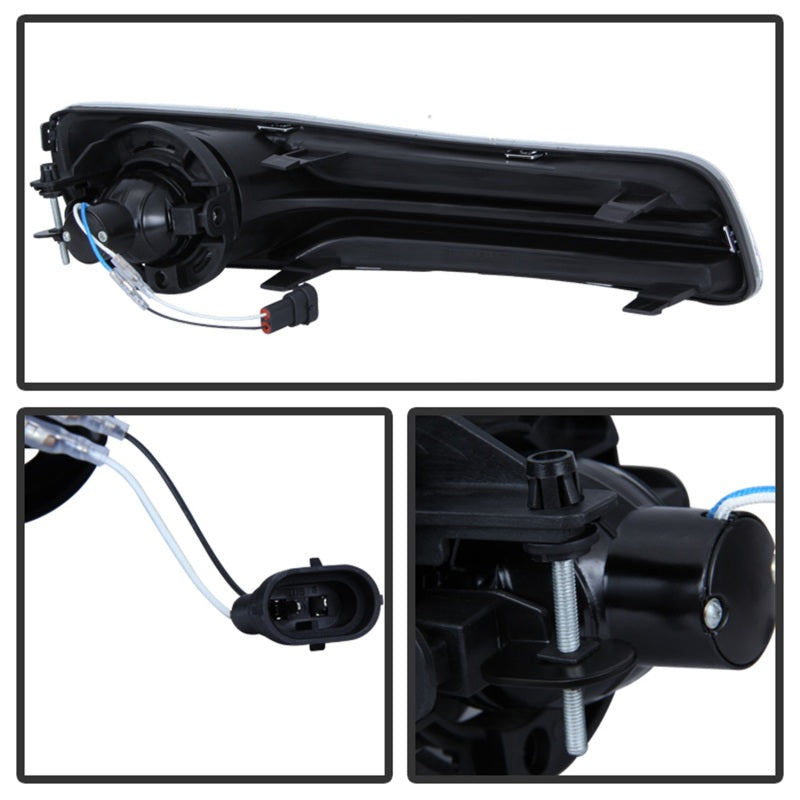 Spyder Chrysler 300 2011-2014 OEM Fog Light W/Universal Switch- Clear FL-C30011-C Spyder Chrysler 300 2011-2014 OEM Fog Light W/Universal Switch- Clear FL-C30011-C