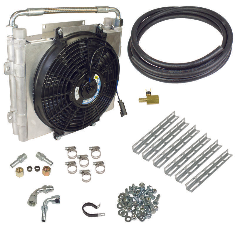 BD Diesel Xtrude Double Stacked Transmission Cooler Kit - Universial 5/8in Tubing BD Diesel Xtrude Double Stacked Transmission Cooler Kit - Universial 5/8in Tubing