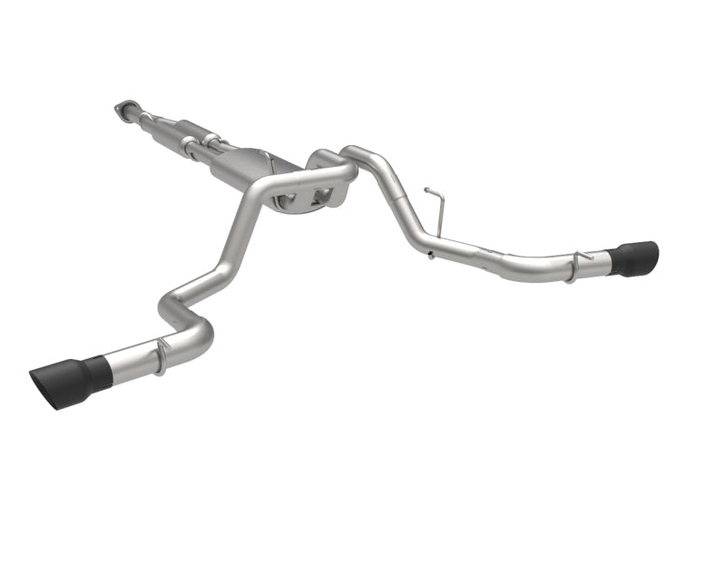 Kooks 15-20 Ford F150 2.7/3.5/5.0L 3in Dual Cat-Back Side Exit Exhaust w/BlackTips Kooks 15-20 Ford F150 2.7/3.5/5.0L 3in Dual Cat-Back Side Exit Exhaust w/BlackTips