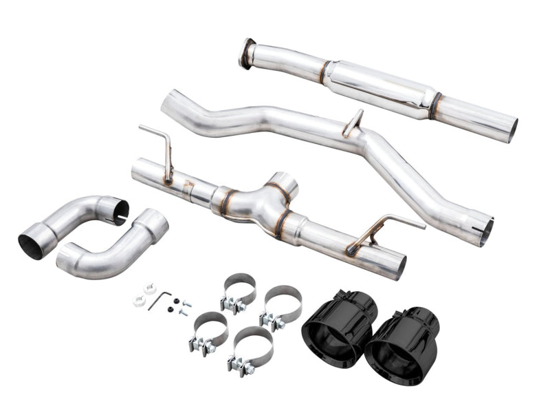 AWE Subaru BRZ / Toyota GR86 / Toyota 86 Track Edition Cat-Back Exhaust- Diamond Black Tips AWE Subaru BRZ / Toyota GR86 / Toyota 86 Track Edition Cat-Back Exhaust- Diamond Black Tips