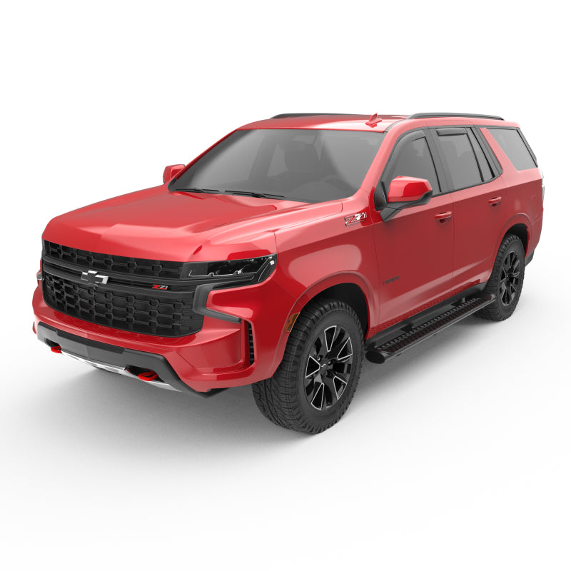 EGR 21-23 Chevrolet Tahoe In-Channel Window Visors Front/Rear Set Matte Black EGR 21-23 Chevrolet Tahoe In-Channel Window Visors Front/Rear Set Matte Black