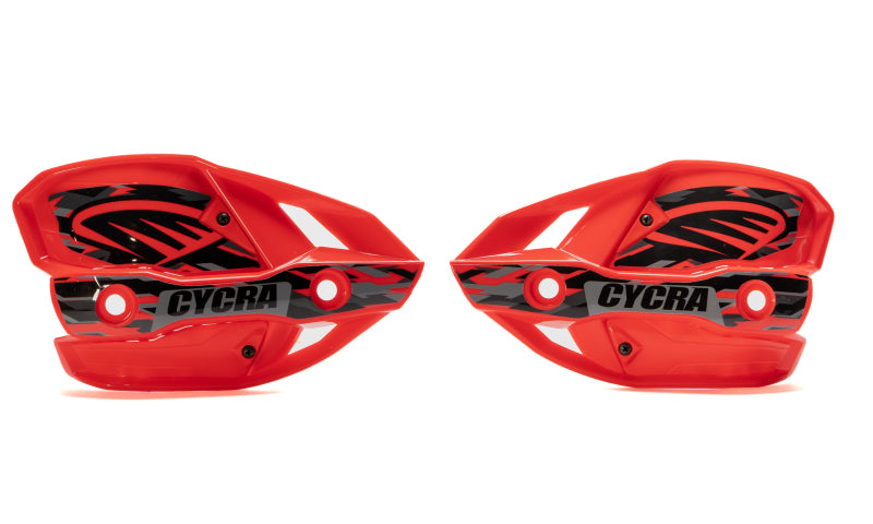 Cycra Probend Special Ed. CRM Ultra Hand Shields w/Covers - Red Cycra Probend Special Ed. CRM Ultra Hand Shields w/Covers - Red