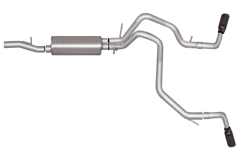 Gibson 10-14 Chevrolet Tahoe LS 5.3L 2.25in Cat-Back Dual Extreme Exhaust - Aluminized Gibson 10-14 Chevrolet Tahoe LS 5.3L 2.25in Cat-Back Dual Extreme Exhaust - Aluminized