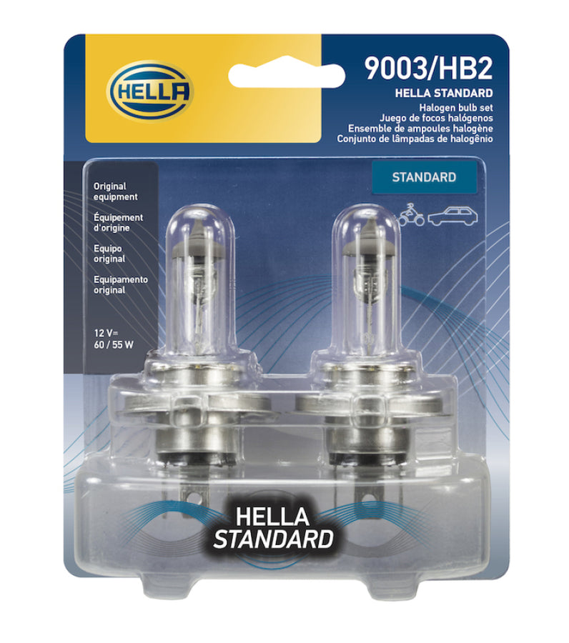 Hella Bulb 9003/Hb2 12V 60/55W P43T T46 (2) Hella Bulb 9003/Hb2 12V 60/55W P43T T46 (2)