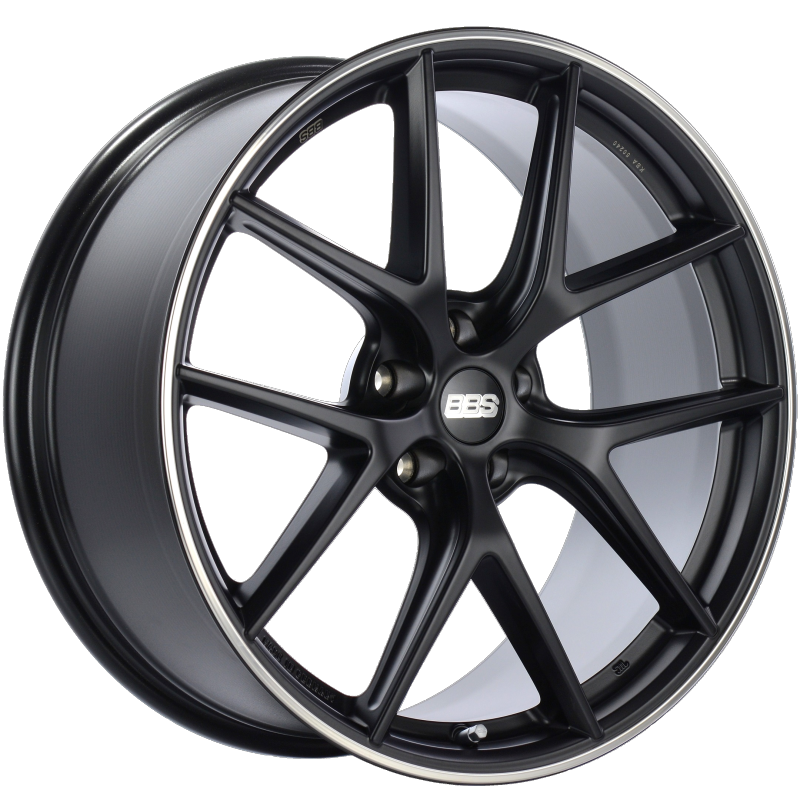 BBS CI-R 20x9 5x112 ET25 Satin Black Polished Rim Protector Wheel -82mm PFS/Clip Required BBS CI-R 20x9 5x112 ET25 Satin Black Polished Rim Protector Wheel -82mm PFS/Clip Required