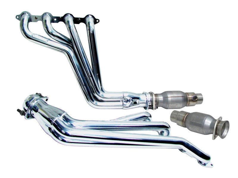 BBK 10-15 Camaro LS3 L99 Long Tube Exhaust Headers With Converters - 1-3/4 Chrome BBK 10-15 Camaro LS3 L99 Long Tube Exhaust Headers With Converters - 1-3/4 Chrome