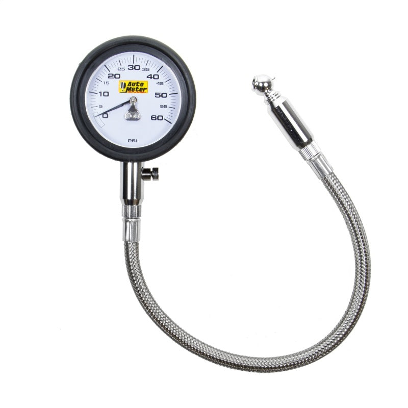 Autometer NASCAR Performance 60PSI Lo-Pressure Tire Pressure Gauge Autometer NASCAR Performance 60PSI Lo-Pressure Tire Pressure Gauge