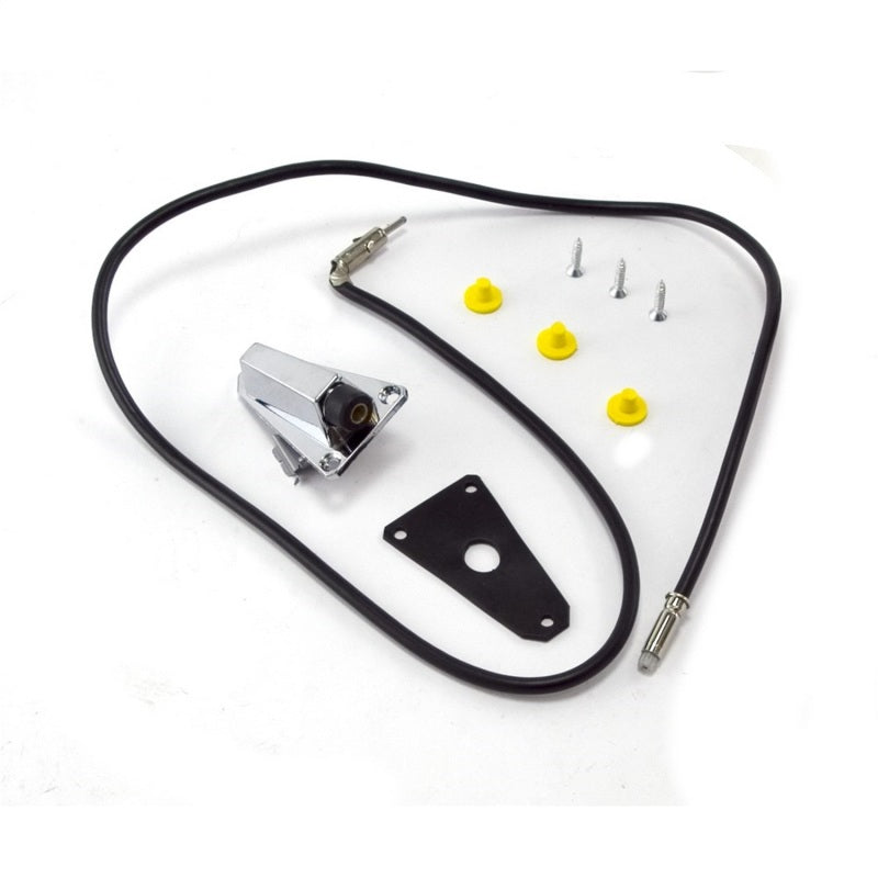 Omix Chrome Antenna Base 76-95 Jeep CJ & Wrangler Omix Chrome Antenna Base 76-95 Jeep CJ & Wrangler