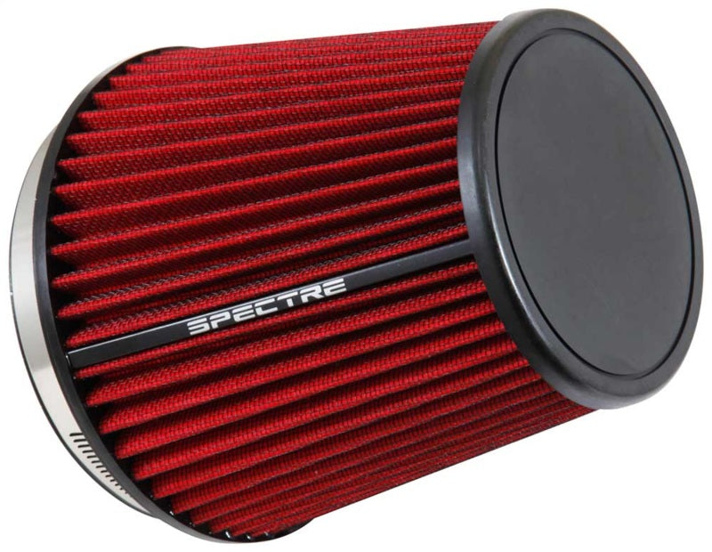 Spectre HPR Conical Air Filter 6in. Flange ID / 7.313in. Base OD / 7in. Tall - Red Spectre HPR Conical Air Filter 6in. Flange ID / 7.313in. Base OD / 7in. Tall - Red