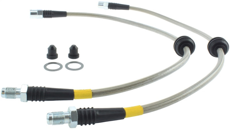 StopTech 08-09 BMW M3 (E92) SS Front Brake Lines StopTech 08-09 BMW M3 (E92) SS Front Brake Lines