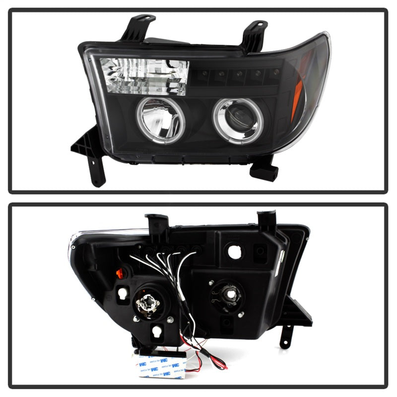 Spyder Toyota Tundra 07-13 Projector Headlights CCFL Halo LED Blk PRO-YD-TTU07-CCFL-BK Spyder Toyota Tundra 07-13 Projector Headlights CCFL Halo LED Blk PRO-YD-TTU07-CCFL-BK